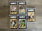 1987 Topps Tiffany Complete Set In Binder With Sgc Graded Stars   4  Mint 9 5   s 
