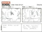 Mark Simon Hand Drawn Production Lego X-men Apocalypse Storyboard Page  ms