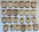 24 National Park Wooden Junior Ranger Badges Nature History Culture Art Fossils