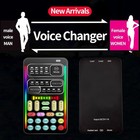 Portable Handheld Microphone Voice Changer With Sound Multifunctional    