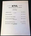 Ktul 1430 Tulsa Top 50 Tunes September 1956 Elvis Presley