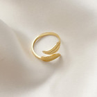 New Year Gift For Women s Adjustable Toe Ring 14k Yellow Gold Plated