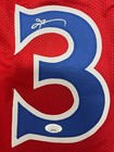 Allen Iverson Signed The Answer Custom Jersey Philadelphia 76ers Jsa Coa