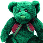 Vtg Russ Berrie Spearmint Bears From The Past Plush Green 11  Christmas Nwt