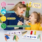 Montessori Toy For Toddlers Number Flash Cards Wooden Counting Sticks Math Games