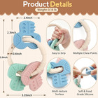 Baby Teething Toys Silicone Baby Keys Teether Over 3 Months Sensory Chew Toys