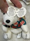 Vintage Coca-cola Polar Bear Bean Bag Plush Lot 4 1997-98 Tags Bottles