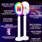 Portable Photo Booth For Ipad Metal Shell Selfie Station Rgb Photobooth Machine