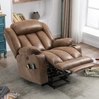 Large Power Electric Lift Recliner Chair For Elderly Big Tall  Extended Footrest