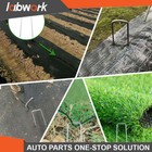 Labwork 100 200 500 1000pack Garden Stakes 6  Galvanized Landscape Staples