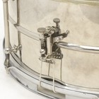 Vintage Ludwig Universal Model 6 5x14 Snare Drum  Nob  1930s