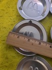 7 Mcdonald s Vintage Aluminum Tin Ashtrays 3 5  