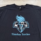 New York Liberty Shirt Timeless Torches Wnba Basketball Men s Black 3xl Tee