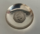 925 Solid Silver - Miniature   Very  Small Bowl   Trinket Or Ring Dish