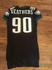    clifton Geathers   home Philadelphia Eagles 2013 Game Used Issued Awesome 