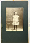 Lot Of 5 Antique Photos Of Mostly Children From Late 19th To Early 20th Century
