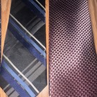 Men s 6-piece Neck Tie Lot Multicolor Assorted Patterns Accessory Set