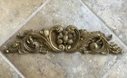 Vintage Hollywood Regency Resin Ornate Gold Wall Decor Accent Plaque 16 25 X 4 