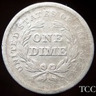 1839 Seated Liberty Dime   Gorgeous Original 10c Coin   Free Shipping   Tcc