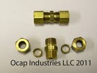10 X 3 16  Od Compression Union Brass Compression Fitting 3 16 Size From Usa