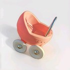 Vintage Little Tikes Pink Baby Doll Buggy Stroller Child Size Metal Handle 