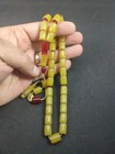Islamic Prayer  Bakelite Amber  Rosary  11 8mm  33 Beads tasbih  Handmade