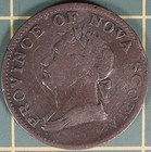 1832 Nova Scotia Half Penny Token  Ns-1d2