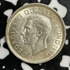 1940 Canada 10 Cents Lot e5997 Silver  High Grade  Beautiful 