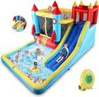 Inflatable Bounce House Large Jumper Castle Slide Bouncer Commercial W  Blower