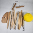 Lot Of Wooden Sculpting Tools