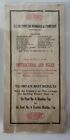 Old Mining Paper Collectables  Dupont   Electric Blasting Cap Instructions 1916