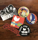 Woodstock Music Festival Sticker Lot Pack - Credence Clearwater Janis Joplin Who