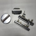 Vintage Car Part Lot Of 4 Ashtray Gas Cap Chrome Door Handles