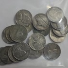 Below Melt  Lot Of 20 Circulated Uncertified Us Jefferson War Nickels