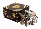 Brass Sextant For Navigation With Inbuild Compass Vintage Nautical Brass Sext   
