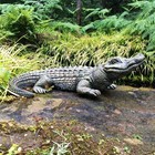22 In  Gator The Alligator Bronze Patina Collectible Beach Statue