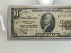 1929  national Bank Note  Fed Reserve Bank Of Kansas City  Charter 100 Dist J