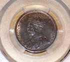 1917 Canada Large Cent Pcgs Ms63bn Choice Unc Canadian 1c Certified Graded Coin