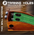 Golf Putting Mat Indoor Putting Green Training Equipment Ball Return Practice 