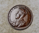 1918 Canadian Large Cent  canada One Cent    Almost Uncirculated Au    zc217 