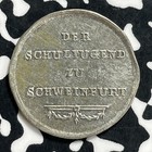 1817 Germany Schweinfurt 1 Ducat Pattern Lot jm9940 Silver  Whiting-598