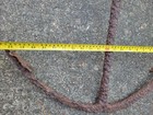 Vintage Forged Iron Anchor Large 23  X 36  Plus Handle