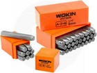 Steel Punch Stamp Die Set Metal Tool Letters  a-z  Numbers 0-9 Set 6mm