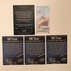 Titanic 100 Years  cult-stuff 2012  Complete 3-card Chase Set   Mini   Promo Bp1