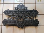 Victorian Style Gothic Cast Iron Key Holder Rack Goth Oddities Haunted House 