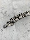 Vintage Silver Men s Kihai Bracelet  17cm  Slightly Tarnished  Unisex