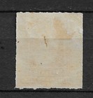 Brazil 1878-1878  Dom Pedro 300r Bister Rouletted   Scott  75  Mh