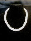 Vintage Giant Puka Shell Necklace W  925 Silver Toggle 21  Long Shells 1 2 x 5 
