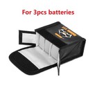 Portable Explosion-proof Storage Bag For Dji Mini 3 Pro 3 Drone Batteries