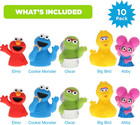 10 Piece Finger Puppet Set - Educational Party Favors   Bath Toys